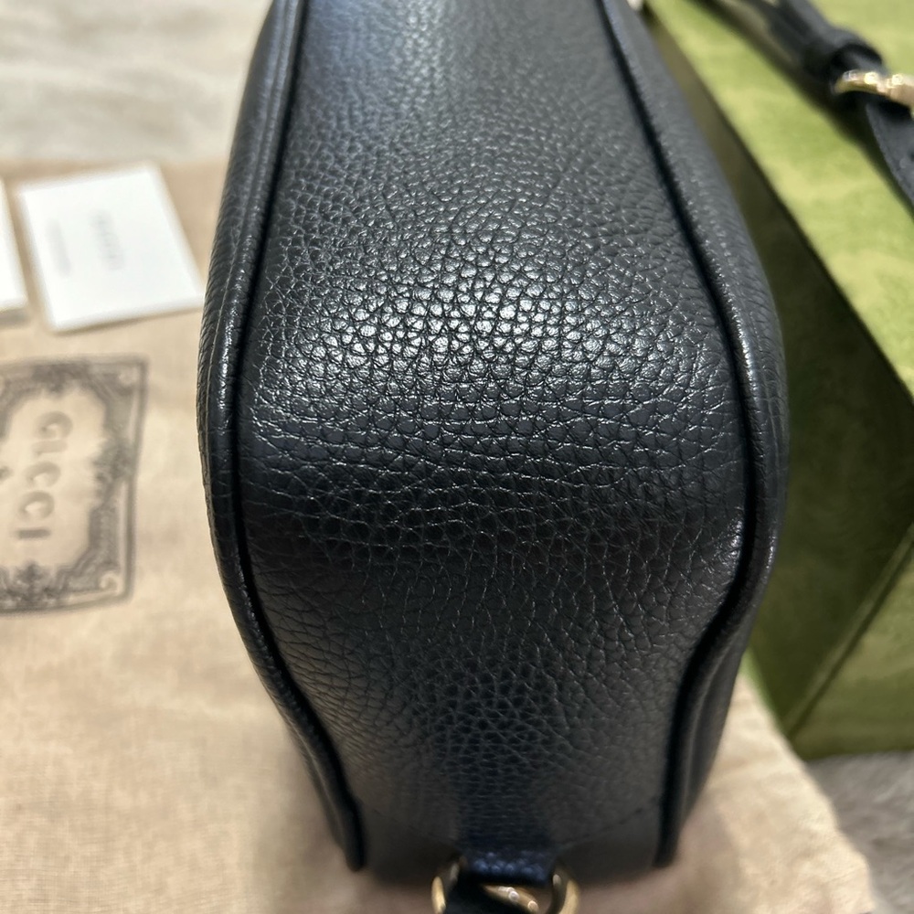 GUCCI Black SoHo Disco Crossbody Bag - Picture 6 of 12